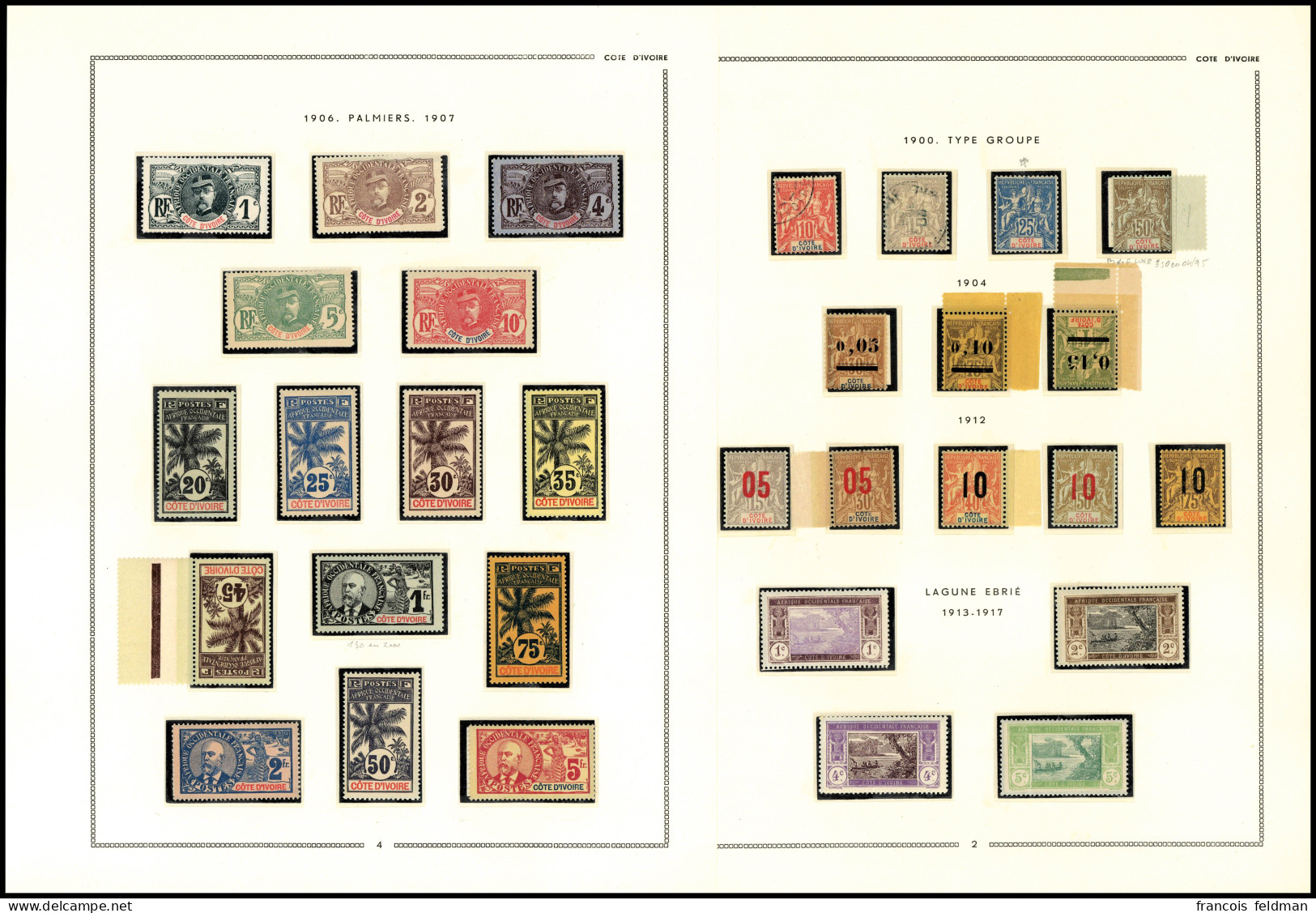 Neuf Sans Charnière Collection Complète Du 1 Avec TAXES + PA + BLOCS (sauf N°7, 9 Et N°14 Et 15 OBL), TB, L'ensemble Sur - Other & Unclassified