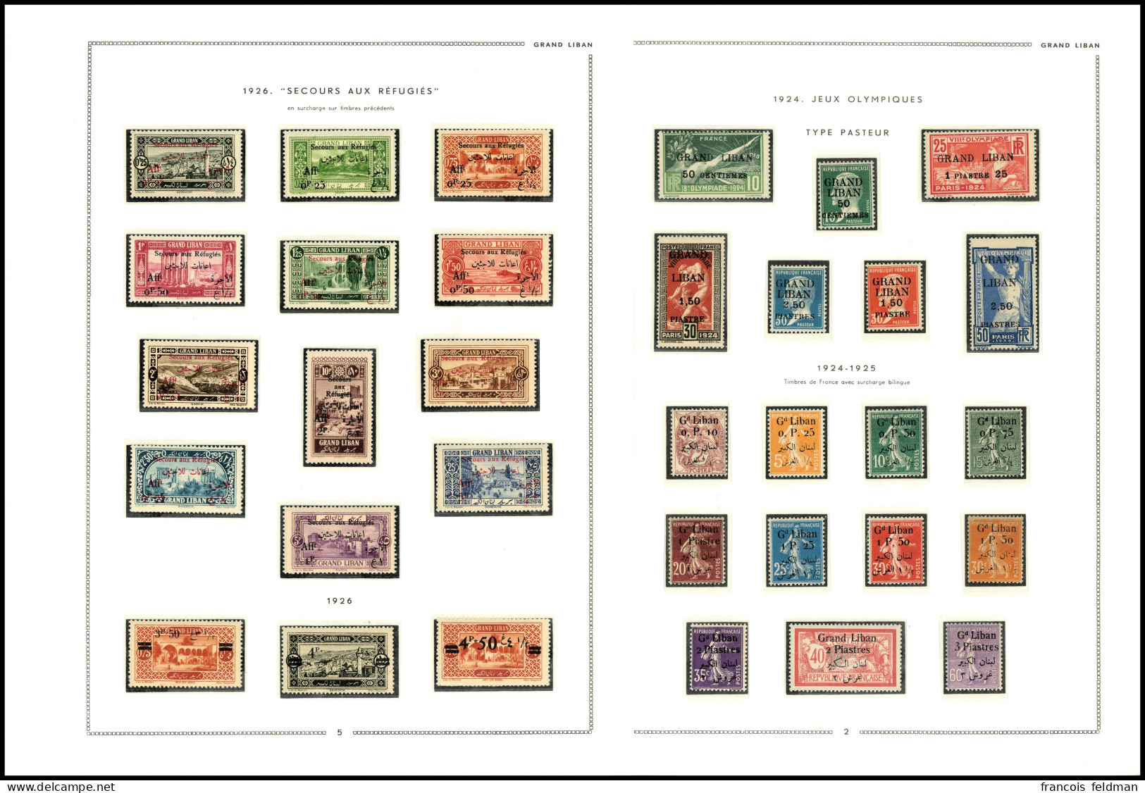 Neuf Sans Charnière Collection Complète Sauf 7 Timbres Petites Valeurs, Poste + PA + Taxe + BF, S/feuilles MOC Avec Poch - Other & Unclassified