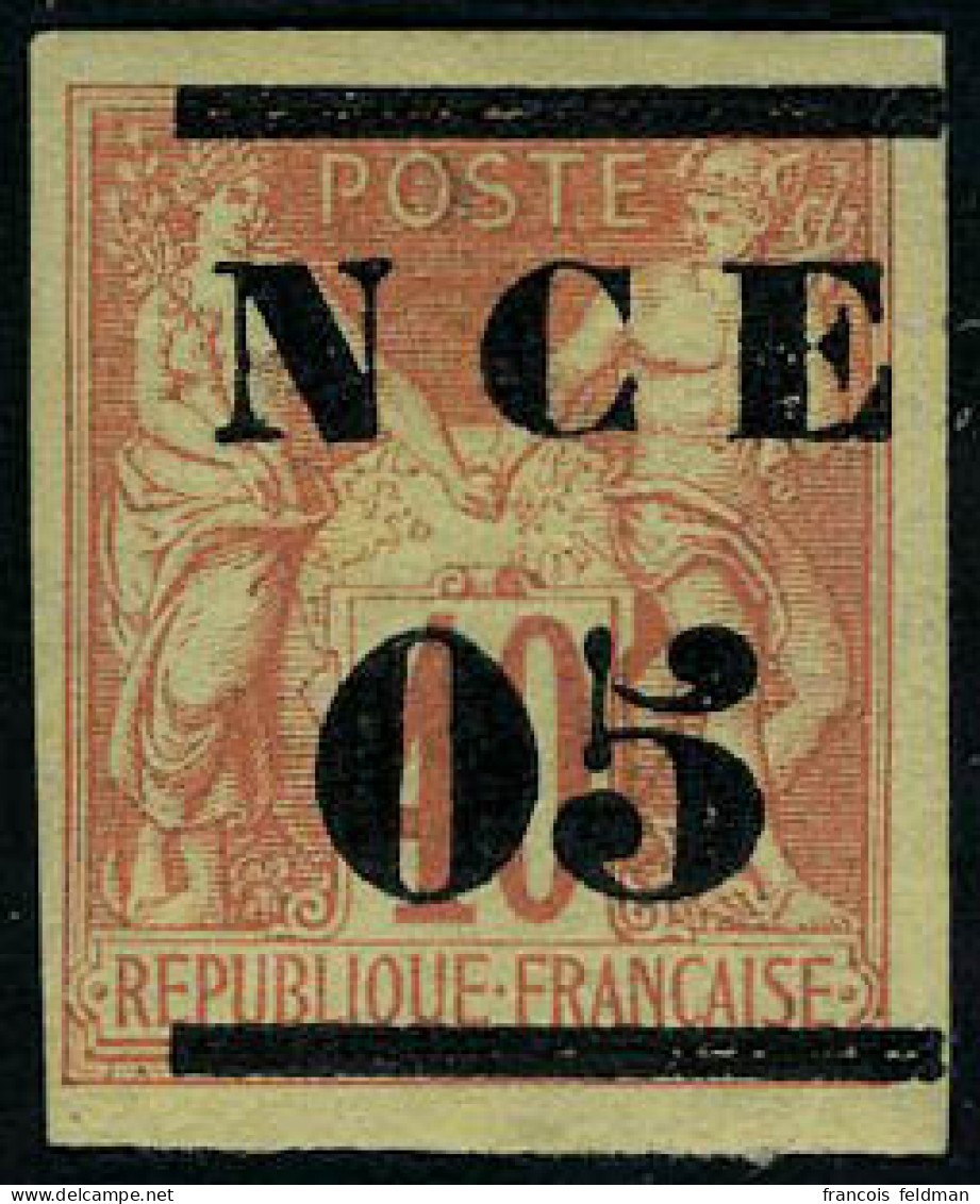 Neuf Sans Charnière N° 2, 05 S/40c Orange, TB - Autres & Non Classés