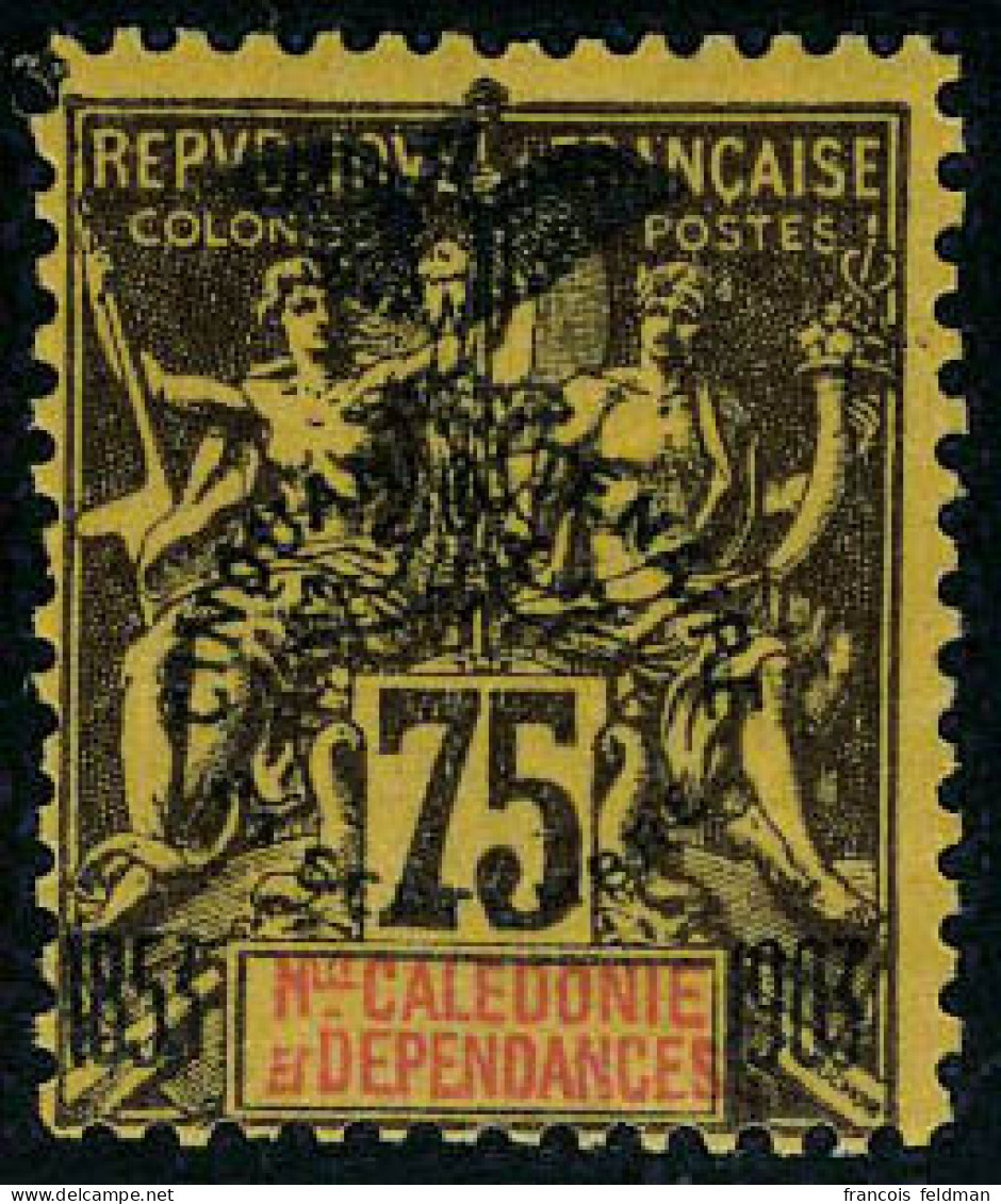 Neuf Sans Charnière N° 77/9, 40, 50 Et 75c Cinquantenaire, TB - Other & Unclassified