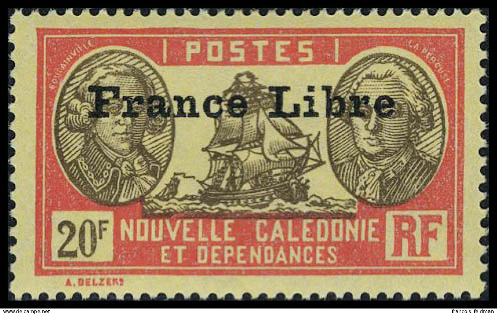 Neuf Avec Charnière N° 195/229, La Série France Libre, Cl, TB - Other & Unclassified