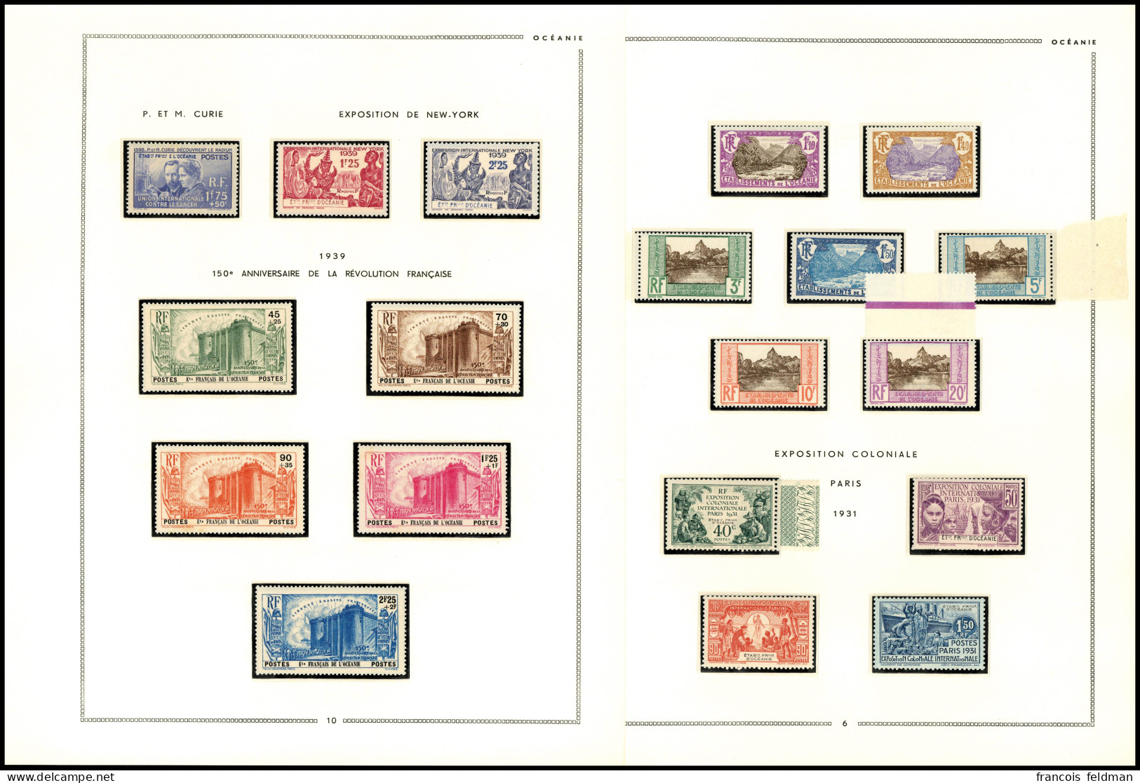 Neuf Sans Charnière Le PAYS COMPLET, Poste + PA + Taxes + Bloc, SUP, S/feuilles MOC Avec Pochettes (N°20 C.L) - Photo WE - Otros & Sin Clasificación