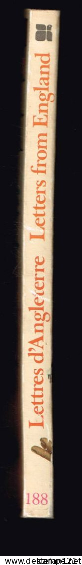 Lettres D'Angleterre - Anglais Français - 1981 - 158 Pages 17,8 Cm X 10,8 Cm - Cultural