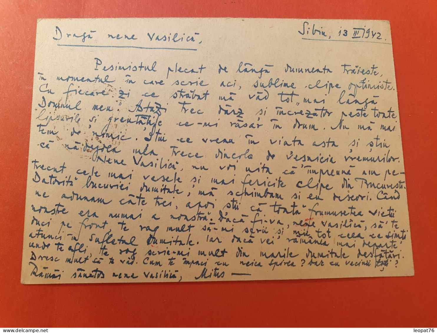 Roumanie - Entier Postal De Sibiu Pour Bucarest Avec Cachet De Censure En 1942 - J 509 - Postal Stationery