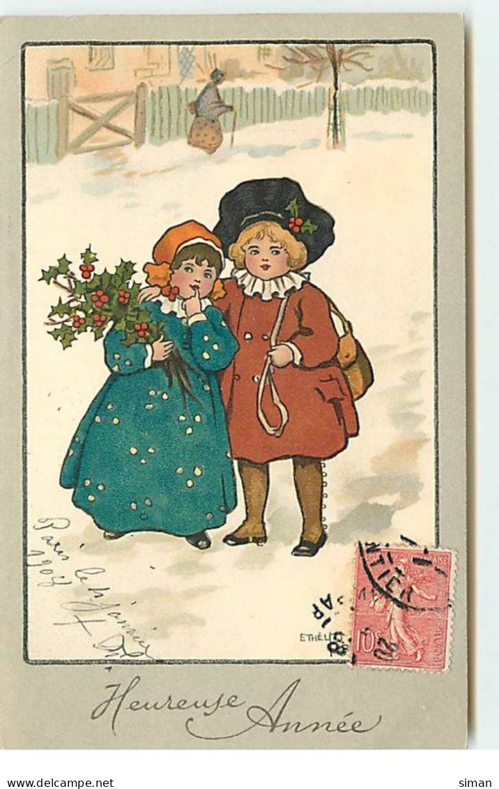 N°17820 - Ethel Parkinson - MM Vienne N°311 - Deux Enfants Dans La Neige - Parkinson, Ethel