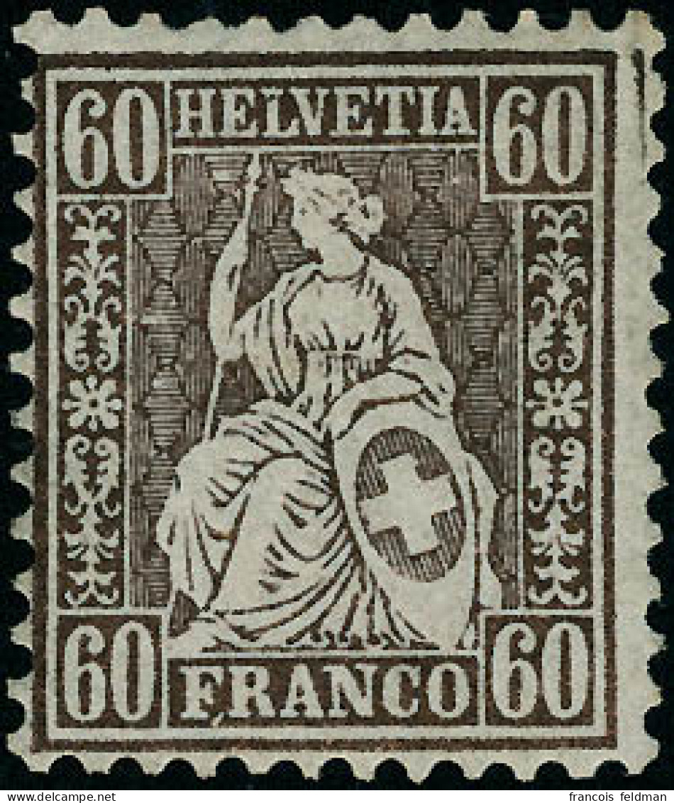 Neuf Avec Charnière N° 40. 60c Bronze. T.B. - Otros & Sin Clasificación