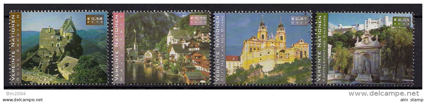 2002 UNO WIEN   Mi. 1351-6 **MNH  UNESCO-Welterbe In Österreich - Ungebraucht