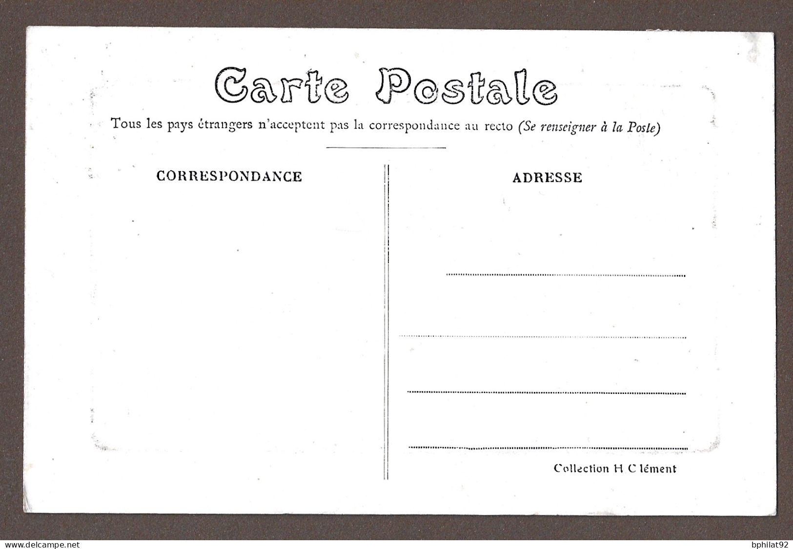 !!! CARTE POSTALE PHILATÉLIQUE, MOYEN-CONGO, OBLITÉRATION TEMPORAIRE BUREAU NUMÉRO 4, TRÈS RARE (RRR) - Cartas & Documentos