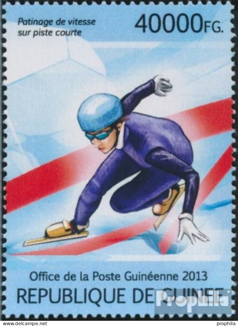 Guinea 9784 (kompl. Ausgabe) Postfrisch 2013 Sotschi 2014 - Guinée (1958-...)