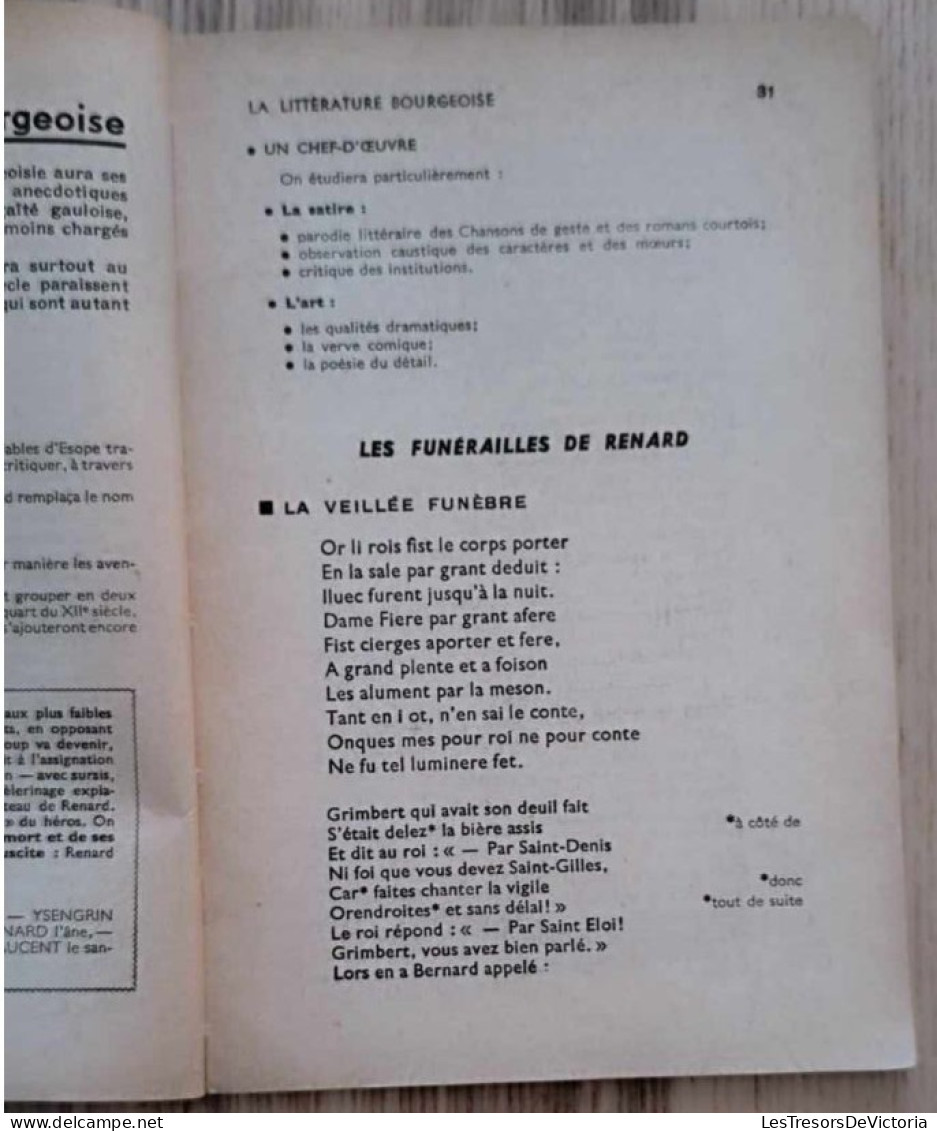 Livre - Poésie ) Florilège Du Moyen Age - Classique France - Librairie Hachette - Other & Unclassified