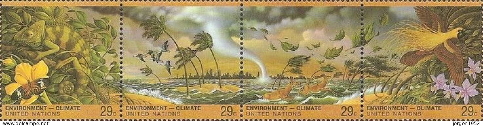 UNITED NATIONS # NEW YORK FROM 1993 STAMPWORLD 657-60** - Neufs