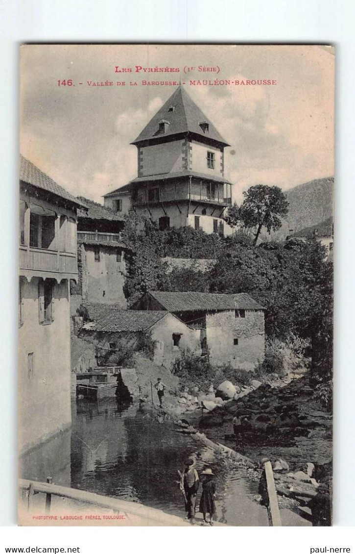 MAULEON BAROUSSE : Vue Du Village - Très Bon état - Mauleon Barousse