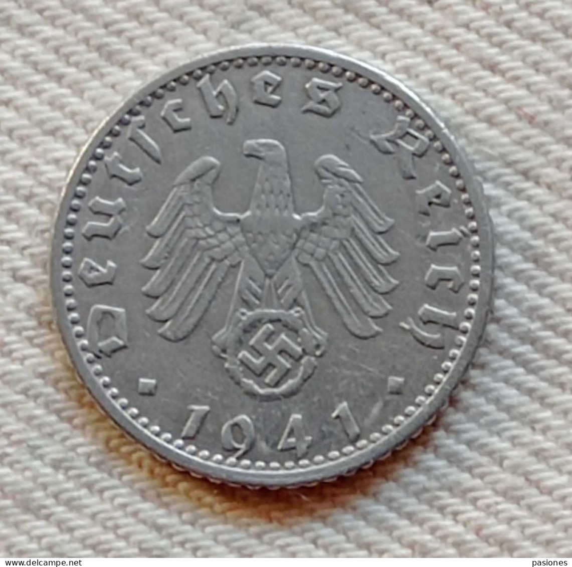 Germania 50 Reichspfennig 1941D - 50 Reichspfennig