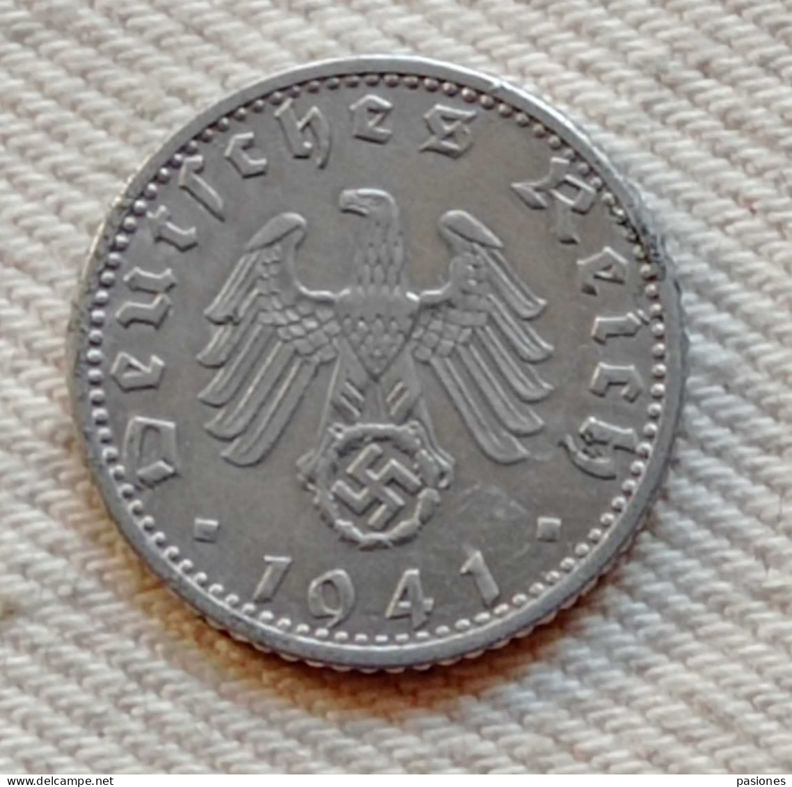 Germania 50 Reichspfennig 1941D  SPL - 50 Reichspfennig