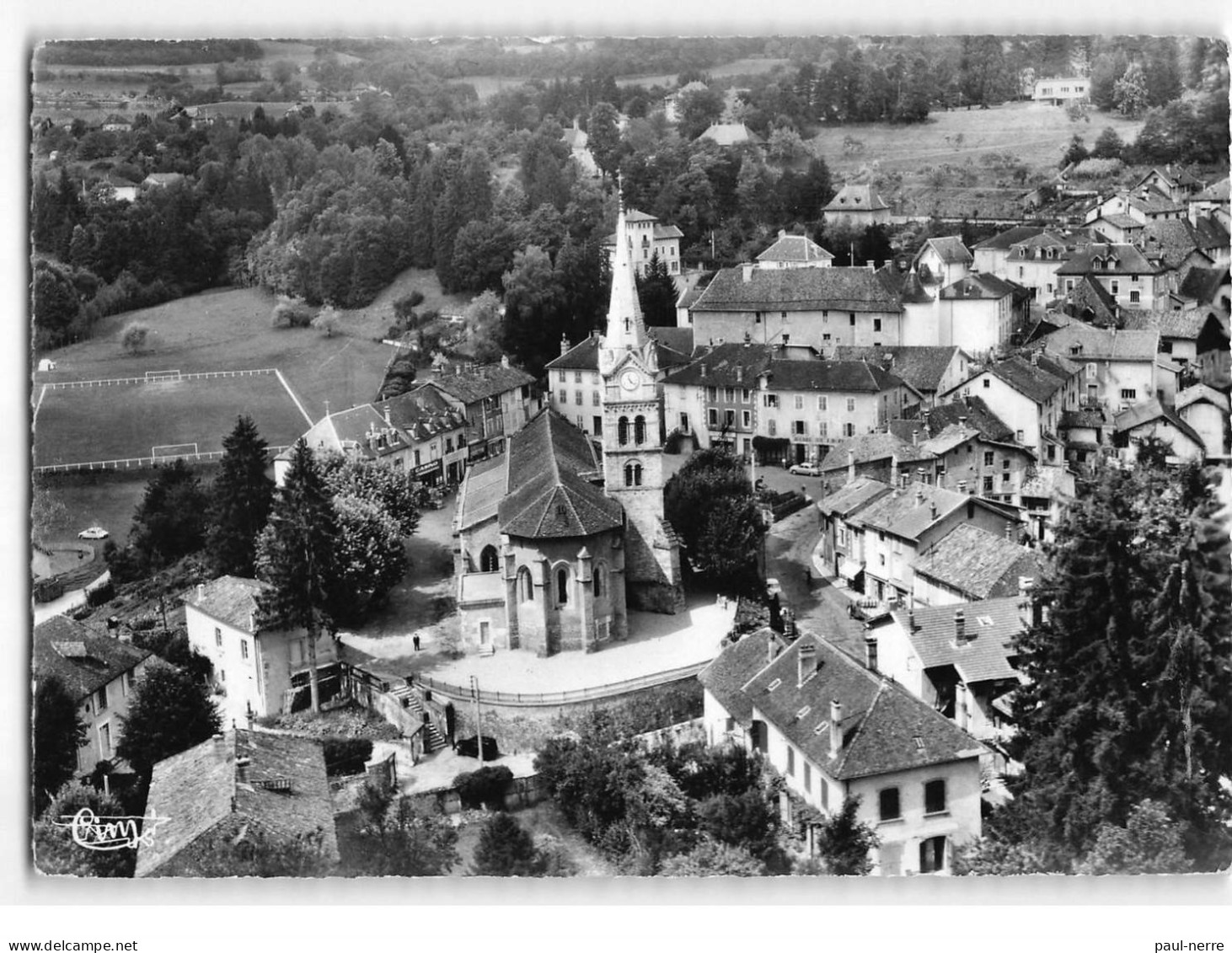 ST GEOIRE EN VALDAINE : Vue Générale Aérienne - Très Bon état - Saint-Geoire-en-Valdaine