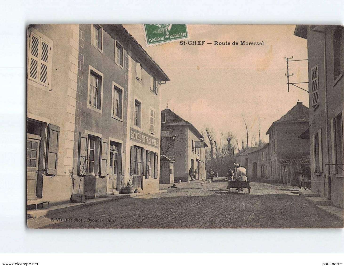 ST CHEF : Route De Morestel - Très Bon état - Saint-Chef