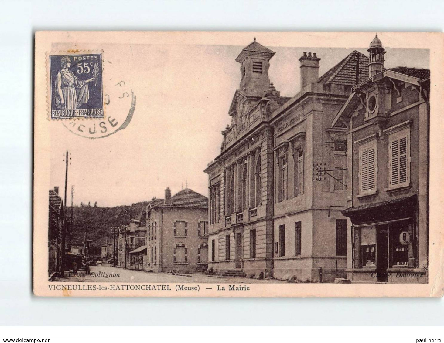 VIGNEULLES LES HATTONCHATEL : La Mairie - état - Vigneulles Les Hattonchatel