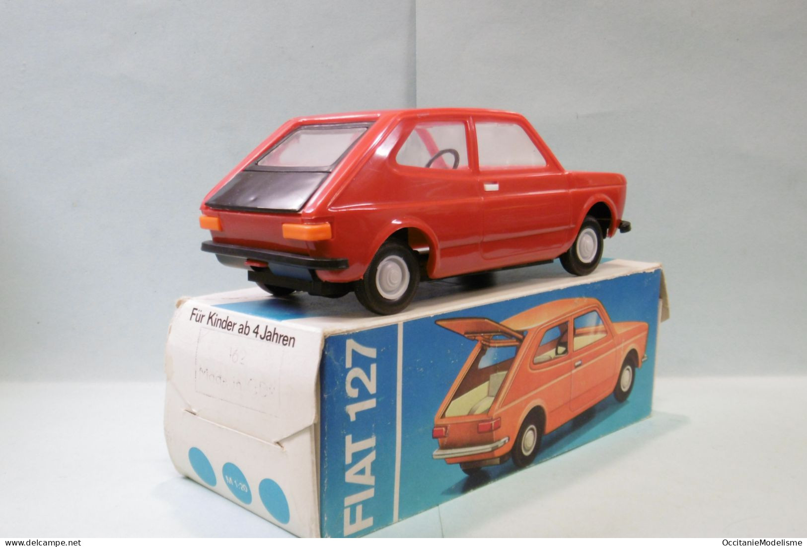 Piko - FIAT 127 Rouge En Plastique Réf. 162 BO 1/20 - Sonstige & Ohne Zuordnung