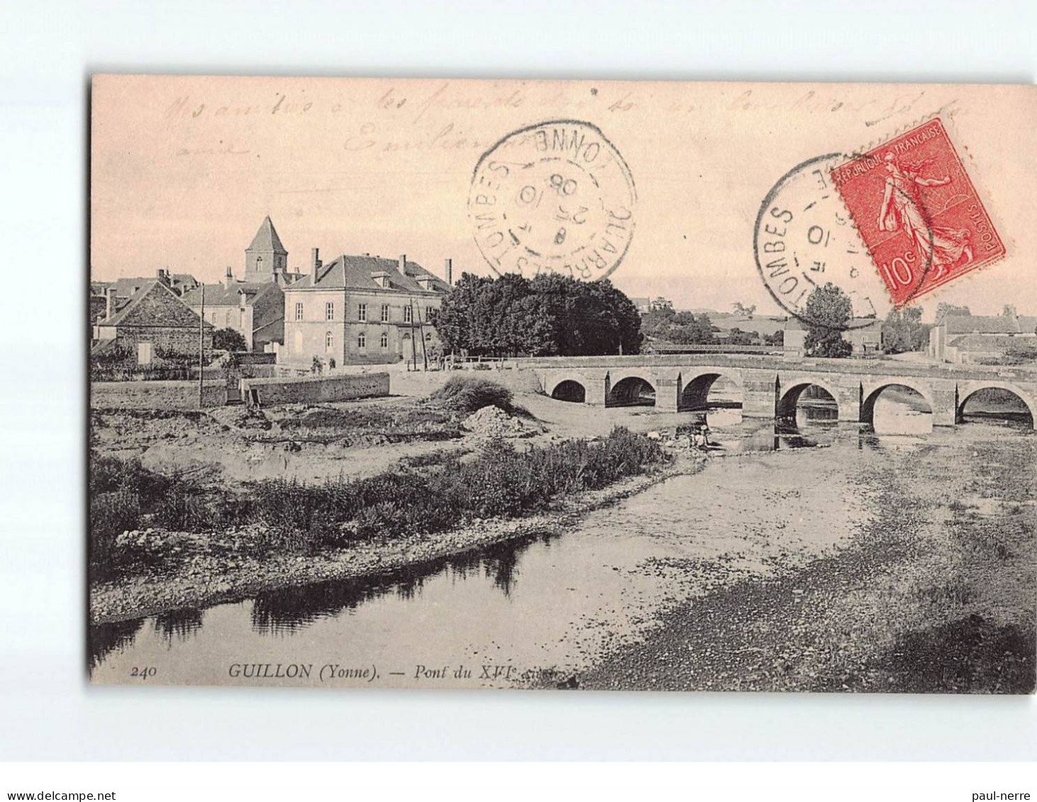 GUILLON : Pont Du XVIe Siècle - Très Bon état - Guillon