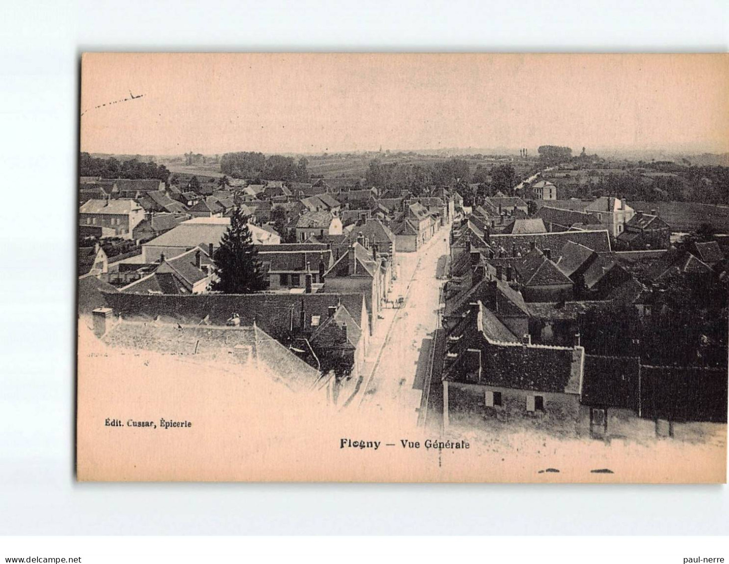 FLOGNY : Vue Générale - Très Bon état - Flogny La Chapelle