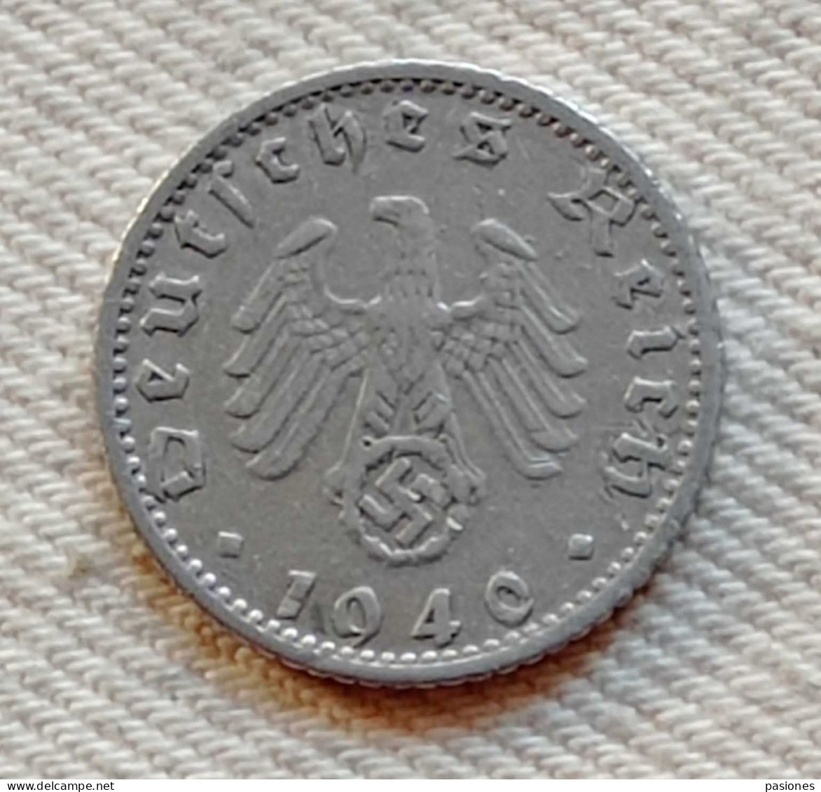 Germania 50 Reichspfennig 1940D - 50 Reichspfennig