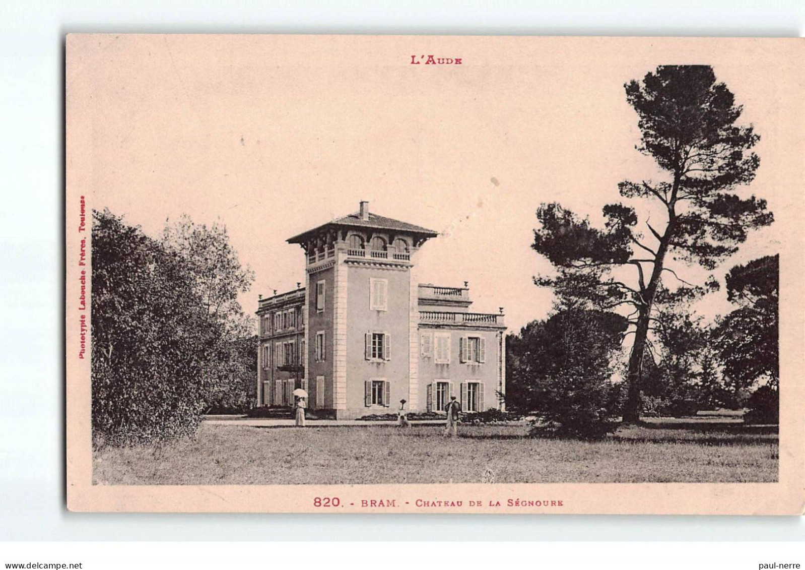 BRAM : Château De La Ségnoure - Très Bon état - Bram