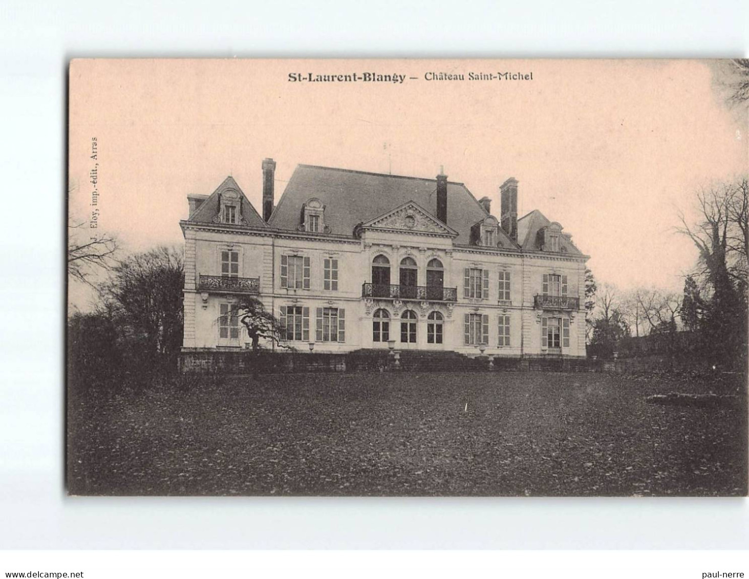 ST LAURENT BLANGY : Château St-Michel - Très Bon état - Saint Laurent Blangy