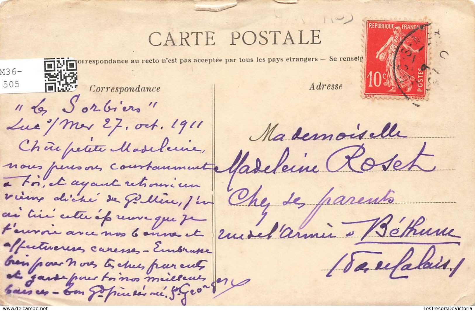 FRANCE - Luc Sur Mer - Vus Sur La Rue Victor Hugo - Carte Postale Ancienne - Luc Sur Mer