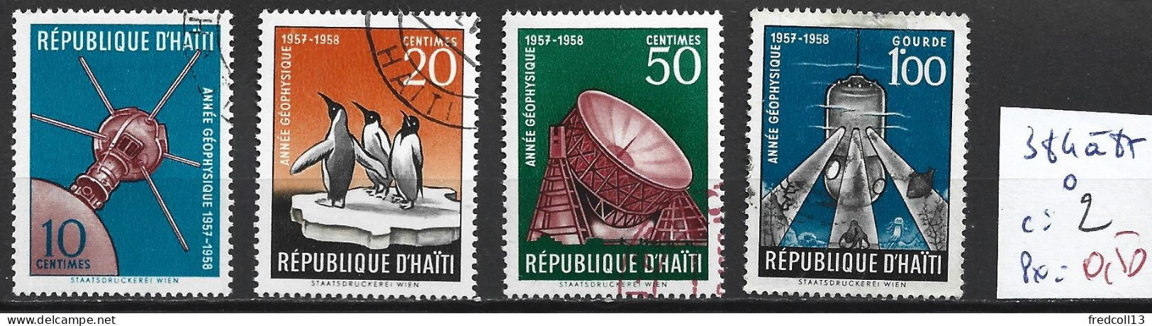 HAÏTI 384 à 87 Oblitérés Côte 2 € - Haïti