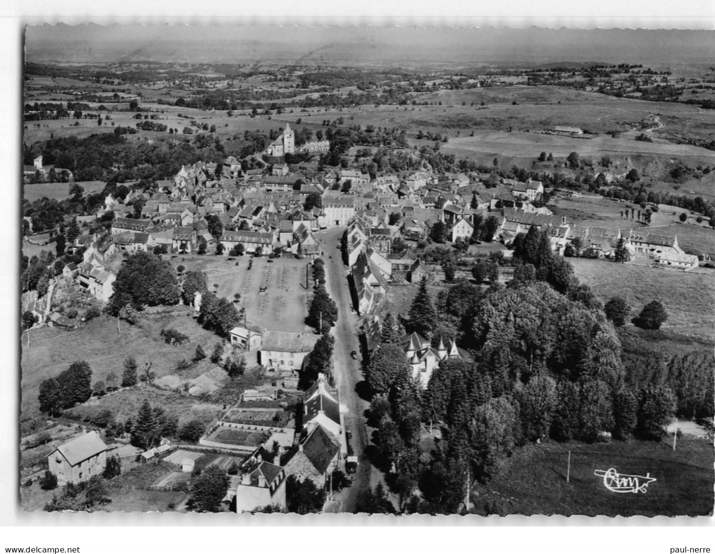 LAGUIOLE : Vue Générale Aérienne - Très Bon état - Laguiole