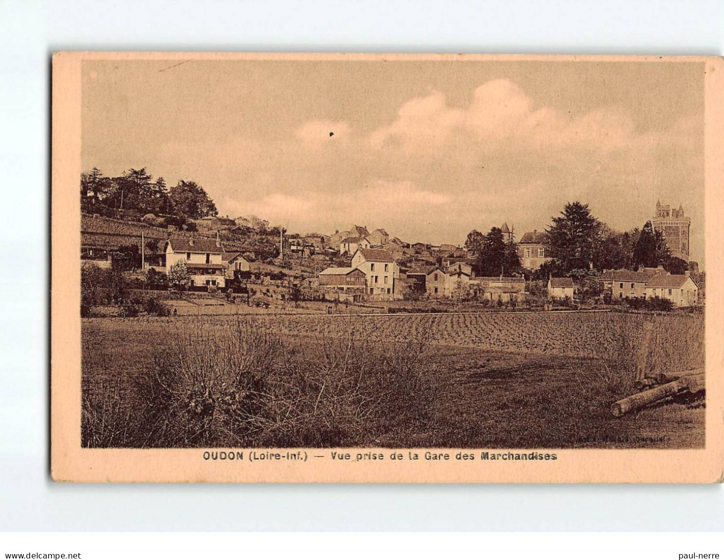 OUDON : Vue Prise De La Gare Des Marchandises - Très Bon état - Oudon