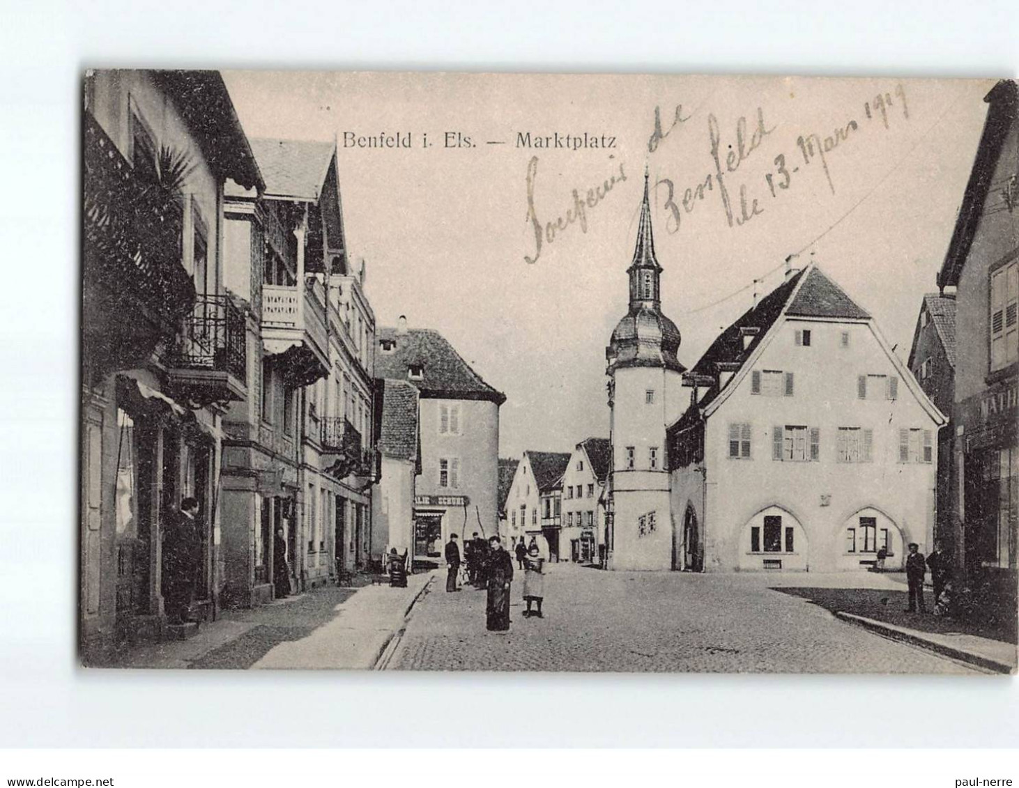 BENFELD : Marktplatz - Très Bon état - Benfeld