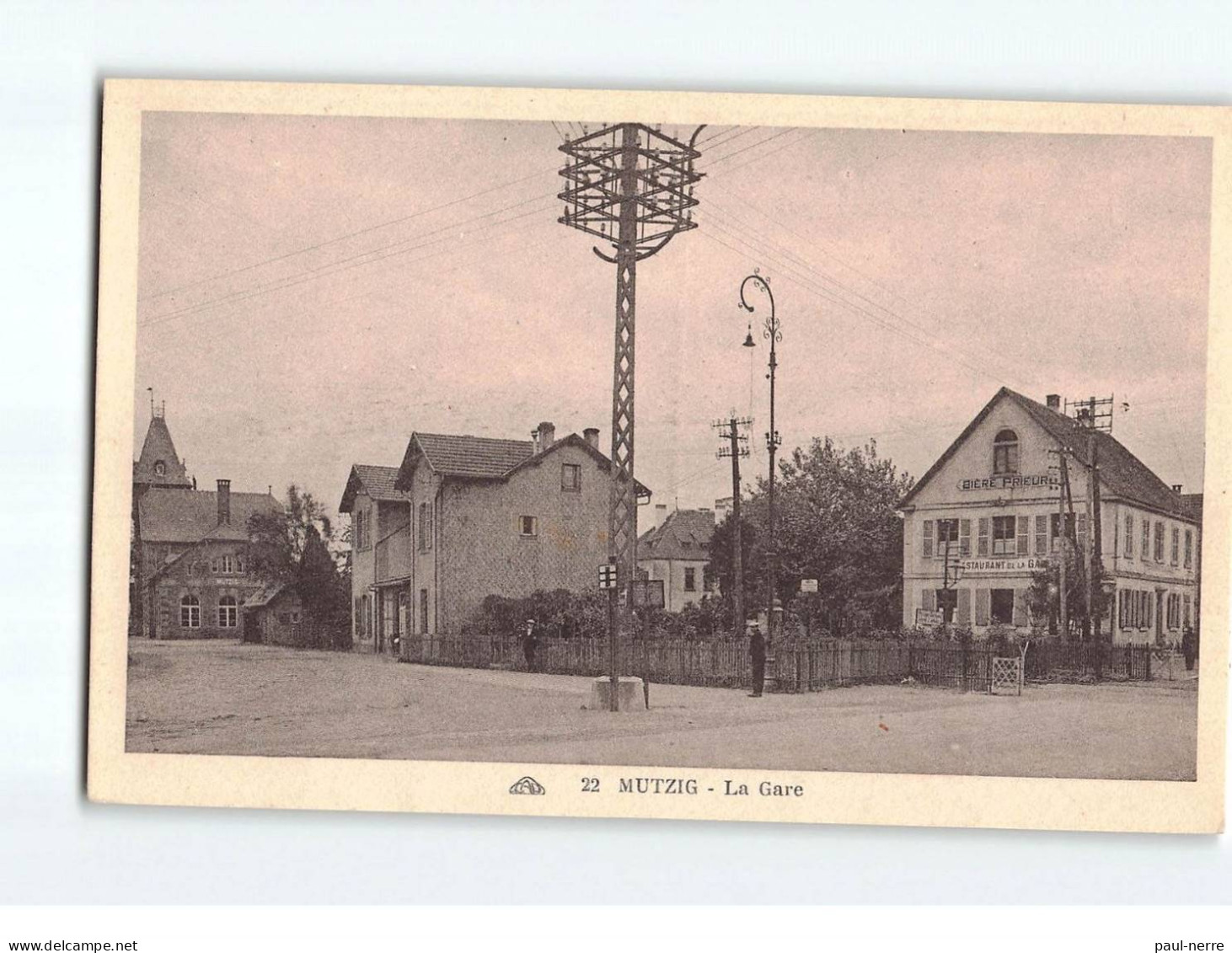 MUTZIG : La Gare - Très Bon état - Mutzig