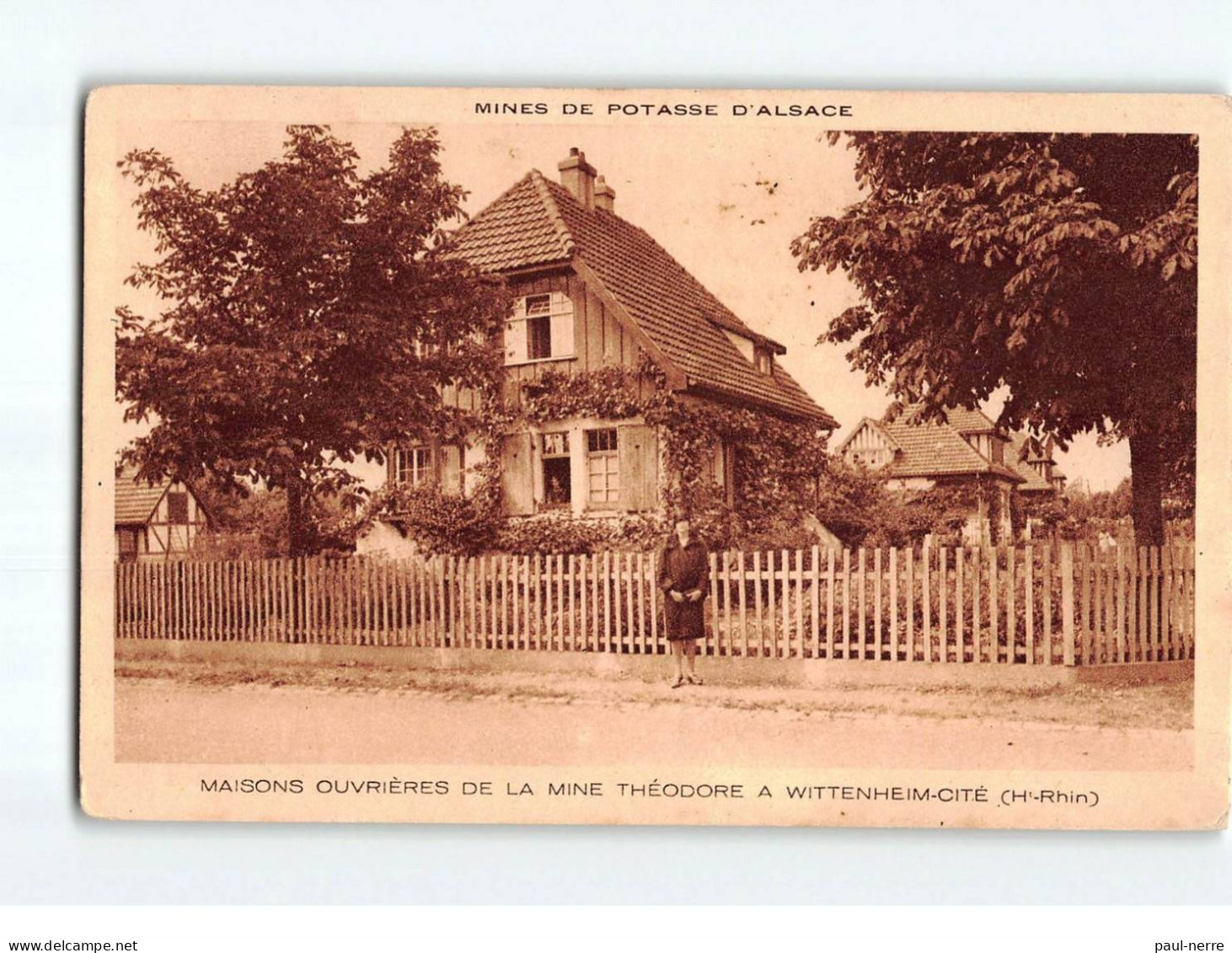 WITTENHEIM CITE : Mines De Potasse D'Alsace, Maison Ouvrières De La Mine Théodore - Très Bon état - Wittenheim