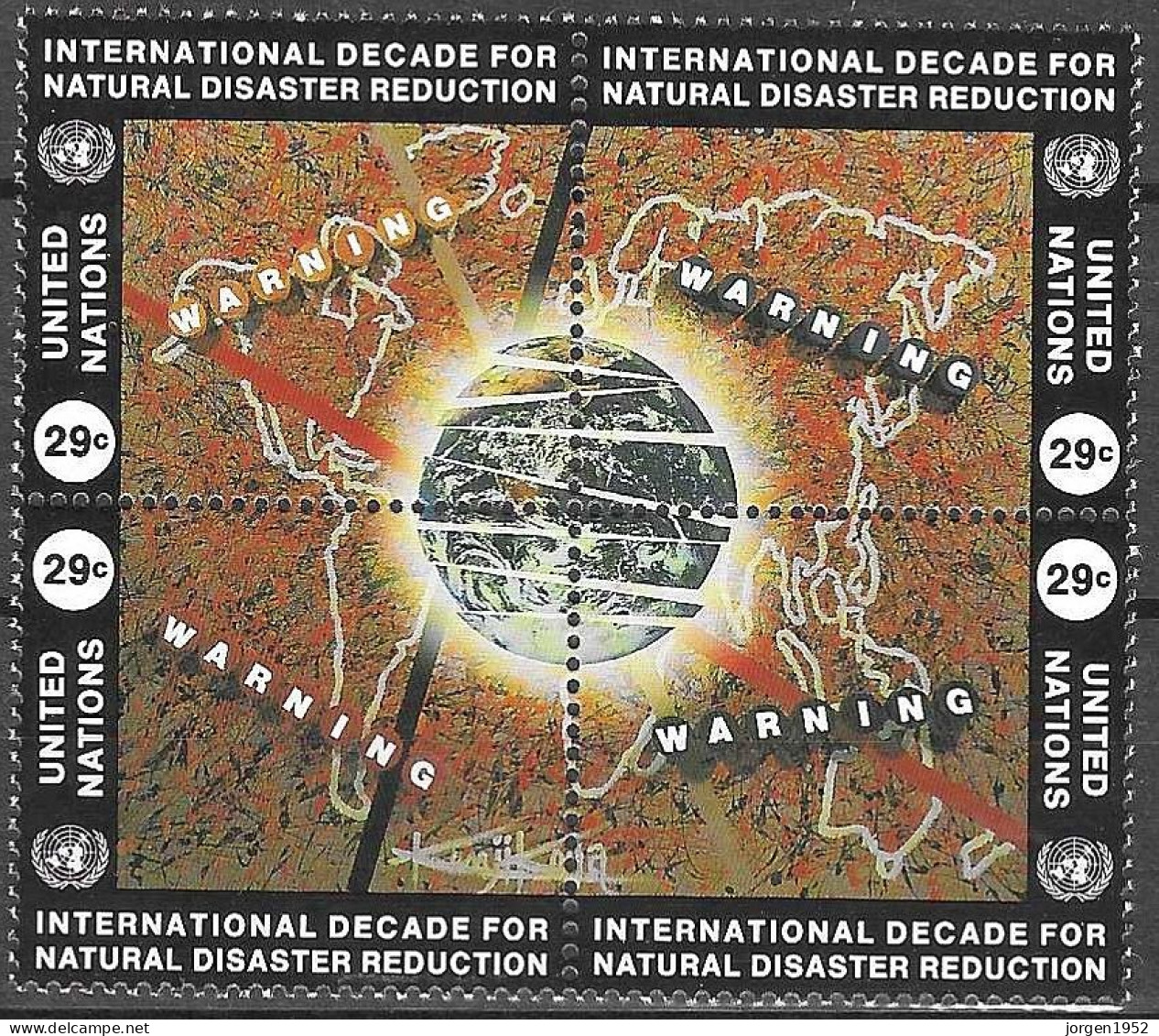 UNITED NATIONS # NEW YORK FROM 1994 STAMPWORLD 671-74** - Ungebraucht