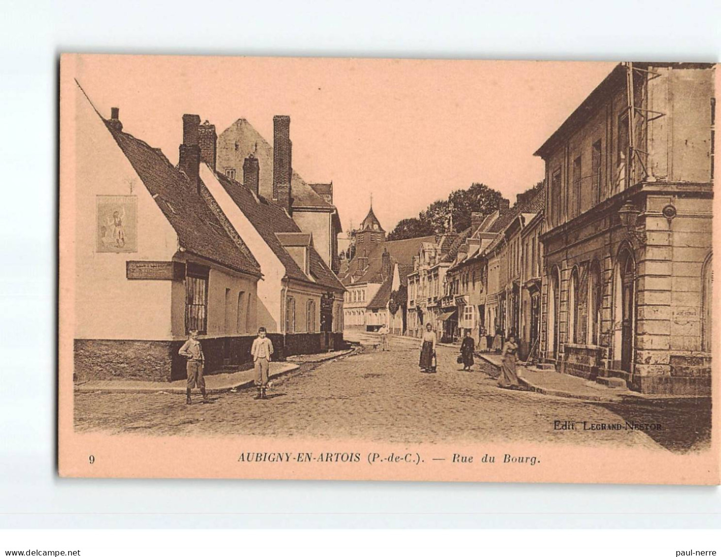 AUBIGNY EN ARTOIS : Rue Du Bourg - Très Bon état - Aubigny En Artois