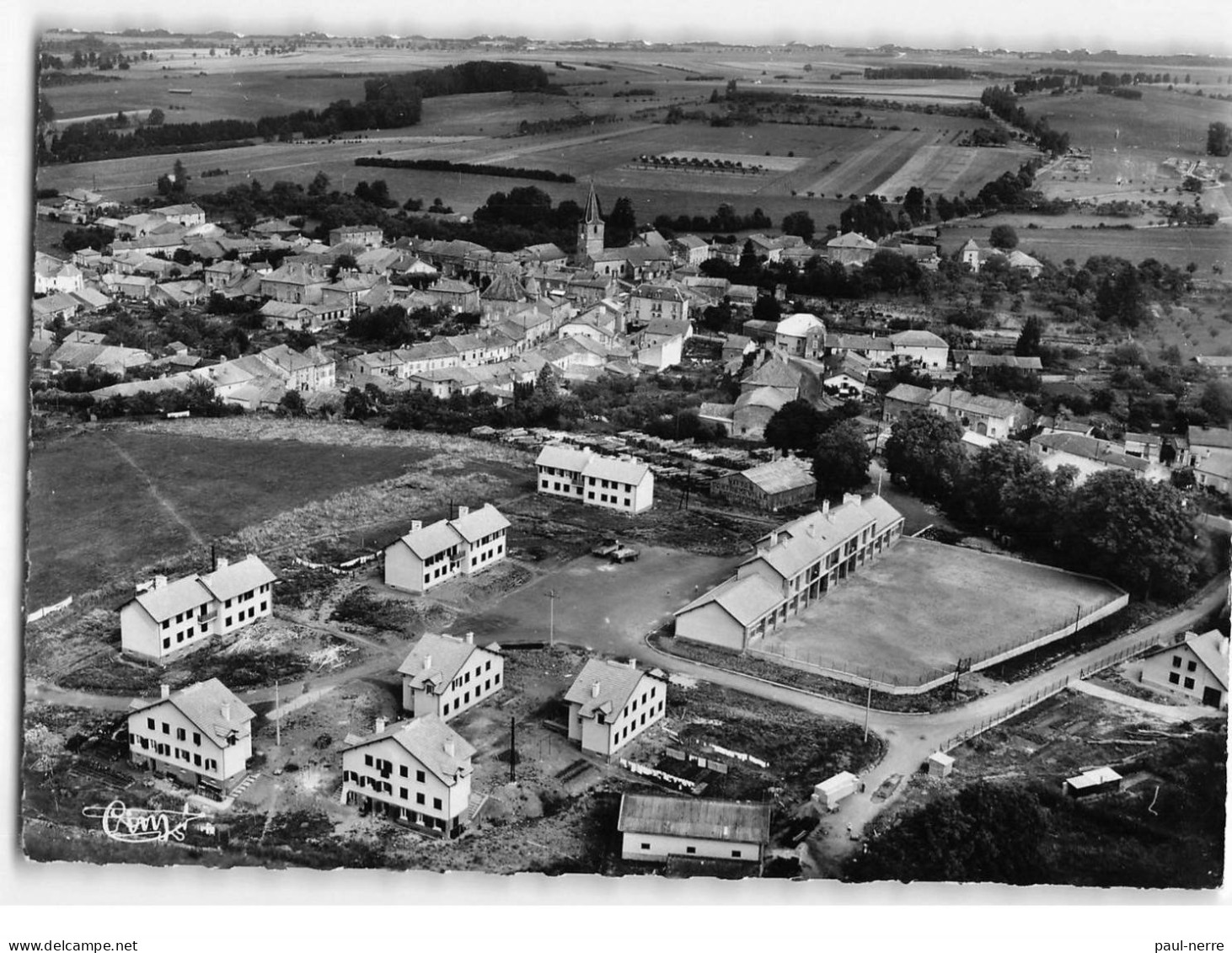 BULGNEVILLE : Vue Aérienne Panoramique - état - Bulgneville