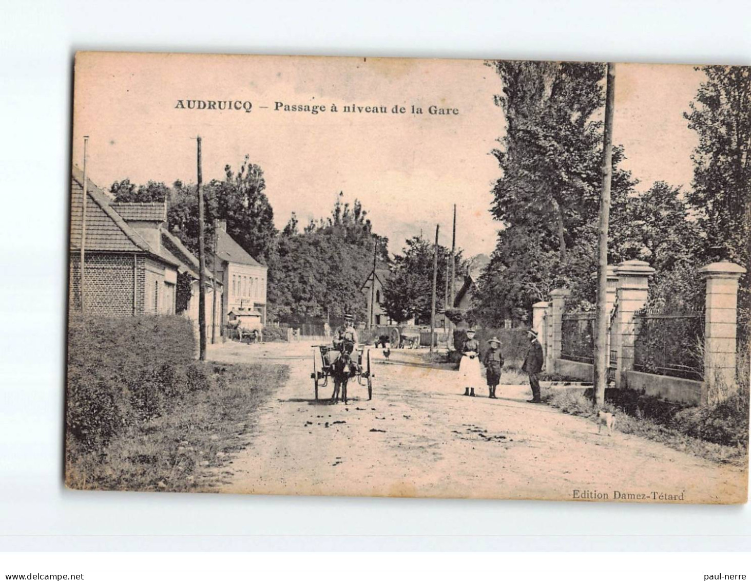 AUDRUICQ : Passage à Niveau De La Gare - Très Bon état - Audruicq