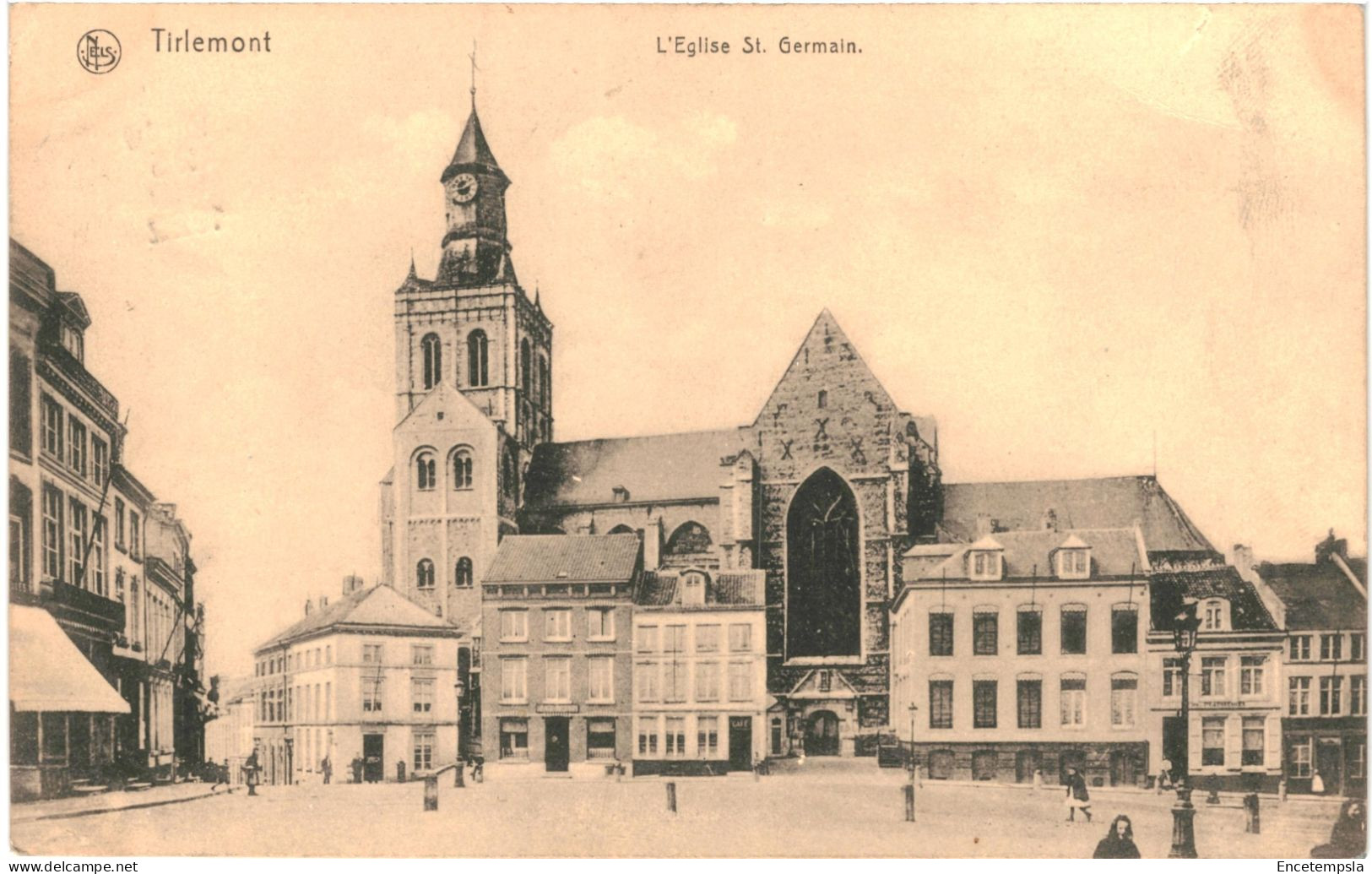 CPA Carte Postale Belgique Tirlemont Eglise Saint Germain 1922 VM76466 - Tienen