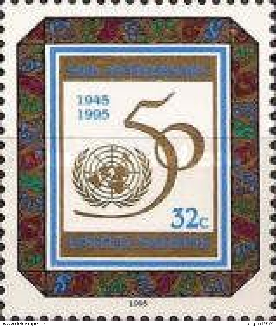 UNITED NATIONS # NEW YORK FROM 1995 STAMPWORLD 679** - Nuovi