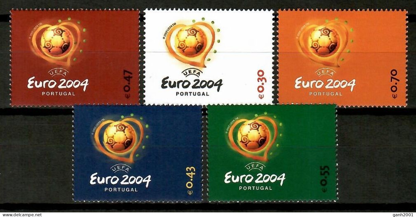 Portugal 2003 / Football Soccer UEFA Euro 2004 MNH Futbol Eurocopa / Kf33  41-20 - Championnat D'Europe (UEFA)