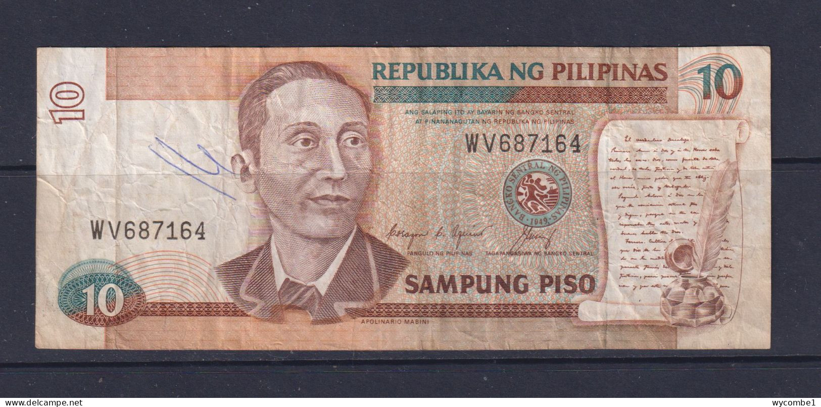 PHILIPPINES - 1985-94 10 Pesos Circulated Banknote - Philippines