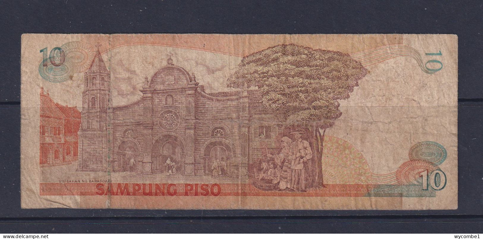 PHILIPPINES - 1985-94 10 Pesos Circulated Banknote - Filippijnen