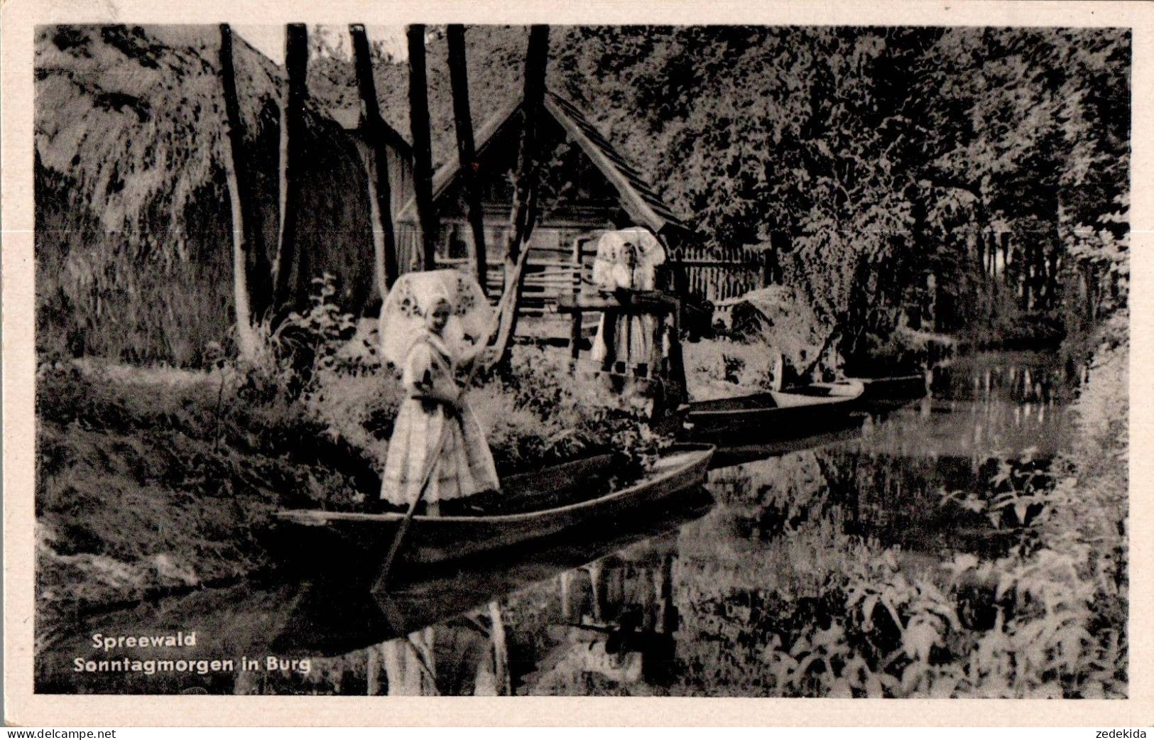 G9551 - Spreewald Burg - Verlag Walter Meixner - Luebben (Spreewald)