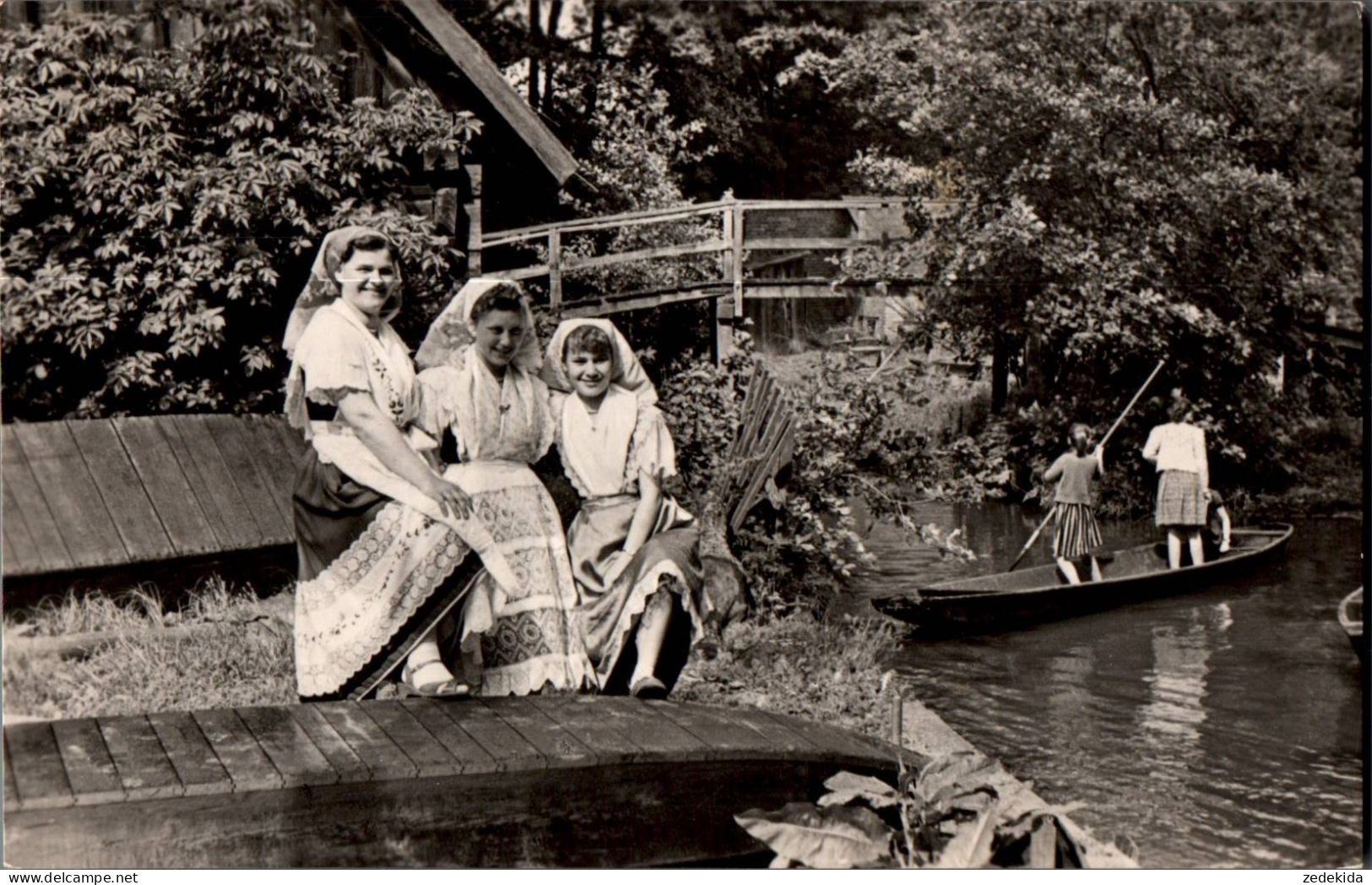 G9557 - Spreewald Tracht Trachten Folklore - Verlag Reichenbach - Luebben (Spreewald)