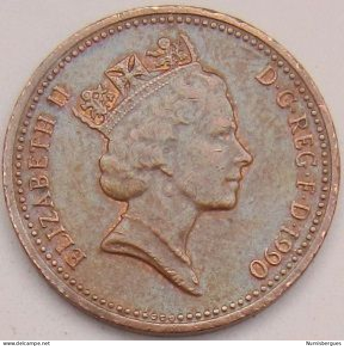 Pièce De Monnaie 1 Penny  1990 - 1 Penny & 1 New Penny