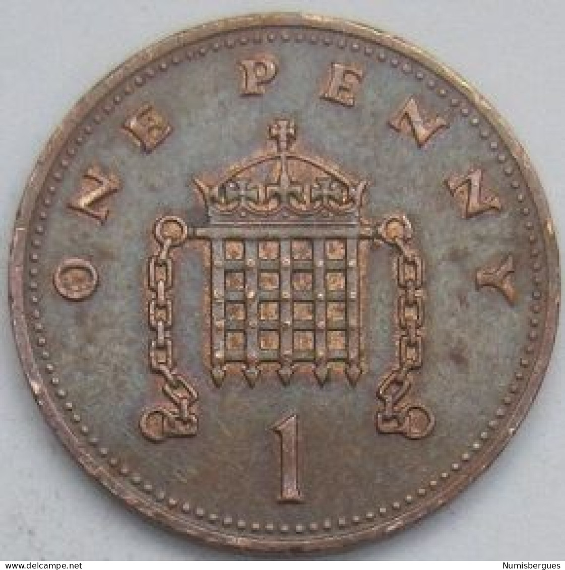 Pièce De Monnaie 1 Penny  1990 - 1 Penny & 1 New Penny