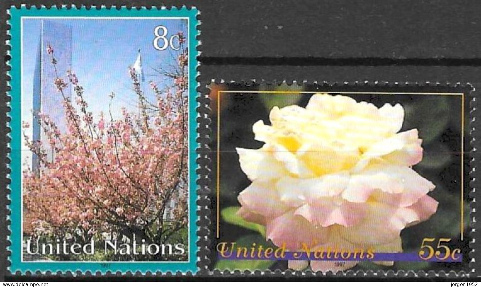 UNITED NATIONS # NEW YORK FROM 1997 STAMPWORLD 730-31** - Nuevos