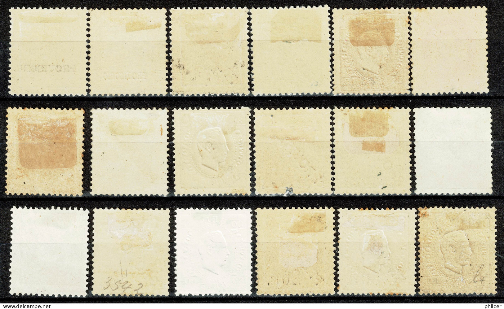 Portugal, 1892/3, # 80/97, MNG - Unused Stamps