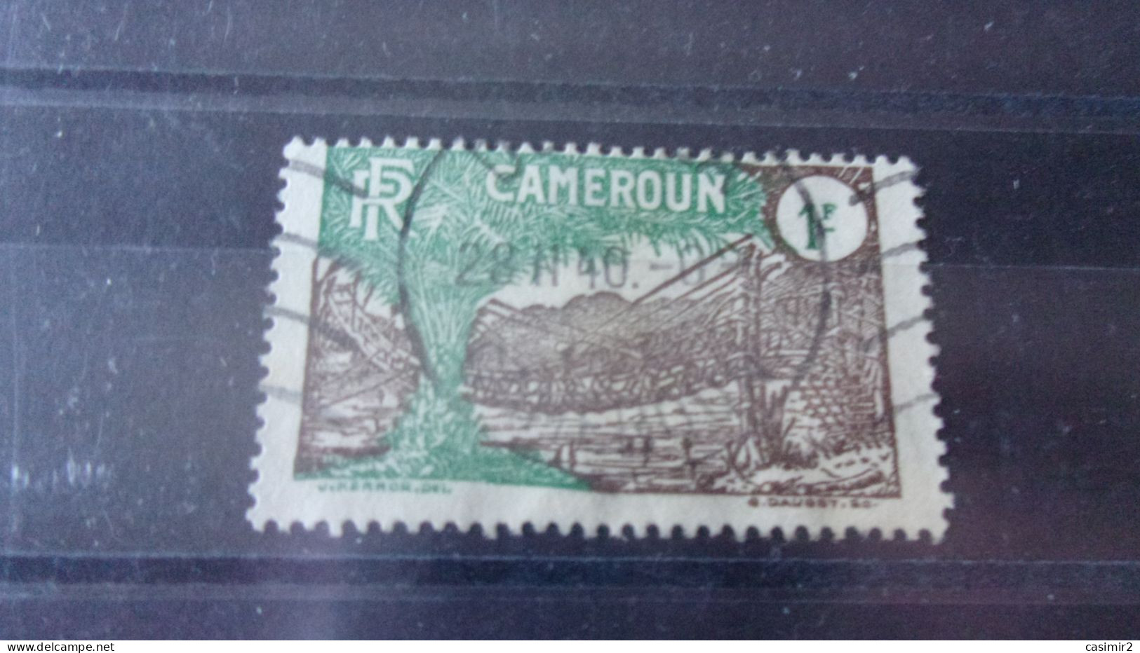 CAMEROUN YVERT N°126 - Usados
